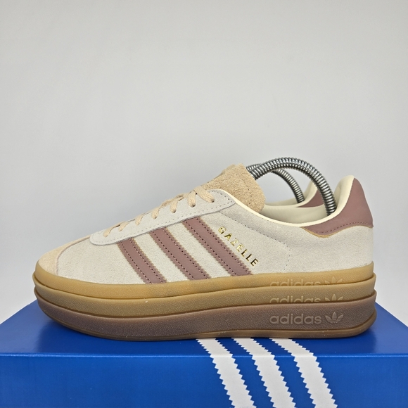 adidas Shoes - New Adidas Gazelle 'Cream Sand Strata Gum' Women's Shoes Size 10